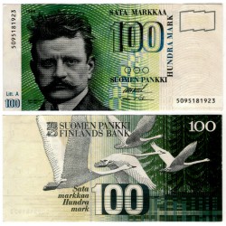 (119) Finlandia. 1986. 100 Markkaa (SC-)