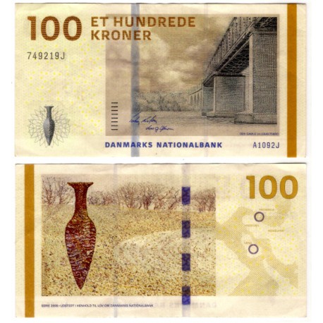 (66b) Dinamarca. 2010. 100 Kroner (MBC+)