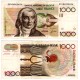 (144a) Bélgica. 1980-96. 1000 Francs (MBC)