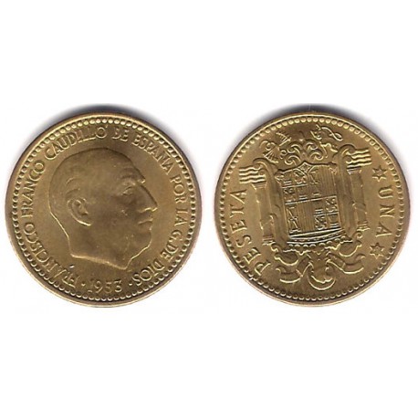 Estado Español. 1953*(19-60). 1 Peseta (MBC+)
