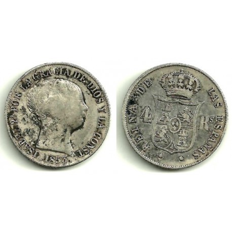 [1853] 4 Reales (BC)