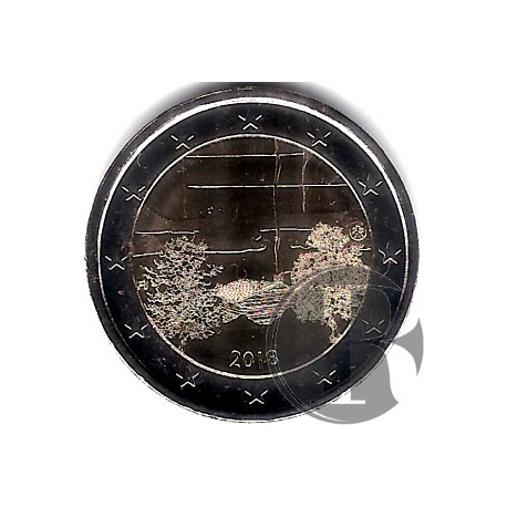 Finlandia. 2018. 2 Euro (SC)