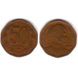 (219.1) Chile. 1981. 50 Pesos (BC+)