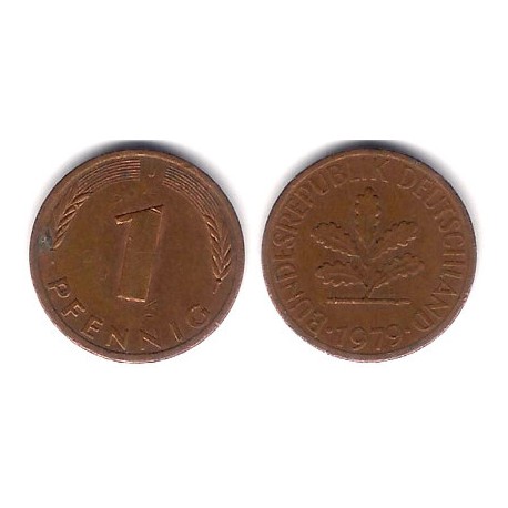 (105) Alemania. 1979(J). 1 Pfennig (MBC-)