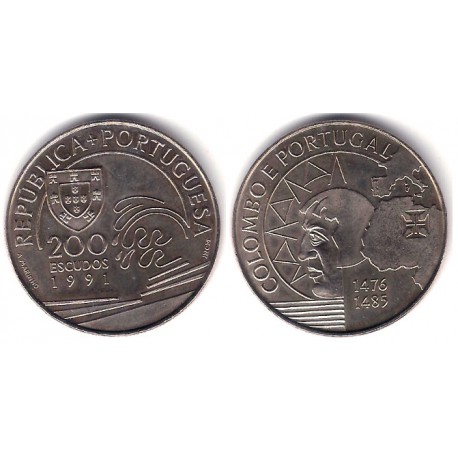 (658) Portugal. 1991. 200 Escudos (SC)
