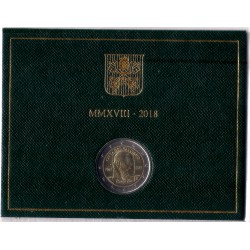 Ciudad del Vaticano. 2018. 2 Euro (SC)