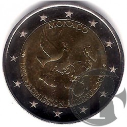 Mónaco. 2013. 2 Euro (SC) ONU