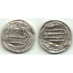 Califato Abasida. 165H. Dirham (EBC-) (Plata) Ceca de Bagdad