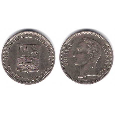 (Y41) Venezuela. 1965. 50 Centimos (MBC)