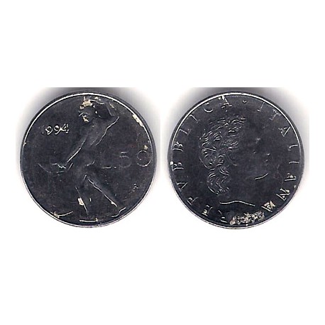 (95.2) Italia. 1994. 50 Lira (EBC)