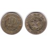 (22) Bélgica. 1861. 10 Ctmes (MBC)