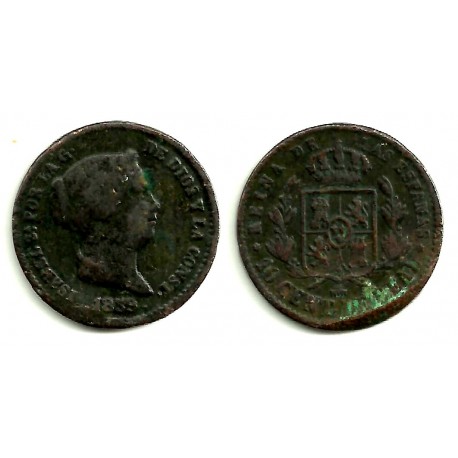 [1859] 10 Céntimos de Real (BC)