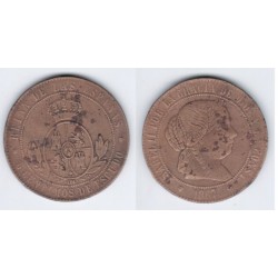 [1867] 5 Céntimos de Escudo (BC)