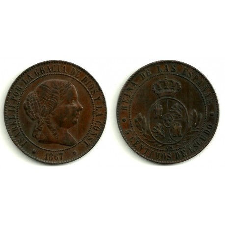 [1867] 5 Céntimos de Escudo (EBC)