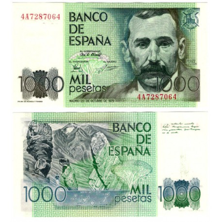 España. 1979. 1000 Pesetas (SC) Serie 4A