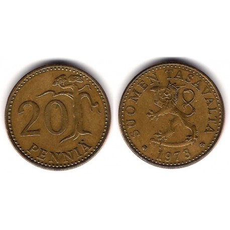 (47) Finlandia. 1973. 20 Pennia (MBC)