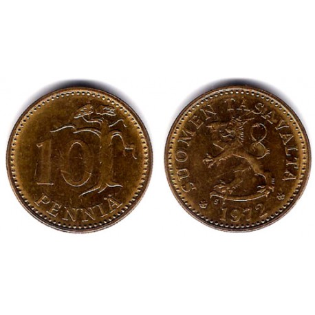 (46) Finlandia. 1972. 10 Pennia (MBC)