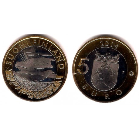 Finlandia. 2014. 5 Euro (SC)