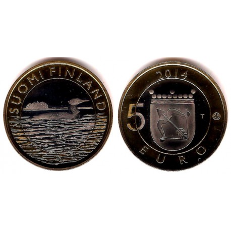Finlandia. 2014. 5 Euro (SC)