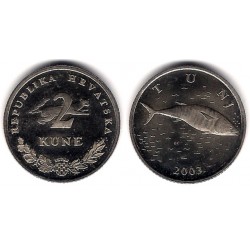 (10) Croacia. 2003. 2 Kune (EBC)