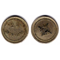 Mondariz. Coruña. 25 Céntimos (MBC)