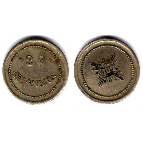 Mondariz. Coruña. 25 Céntimos (MBC)