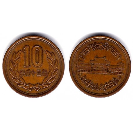 (Y97.2) Japón. 2001(13). 10 Yen (MBC)