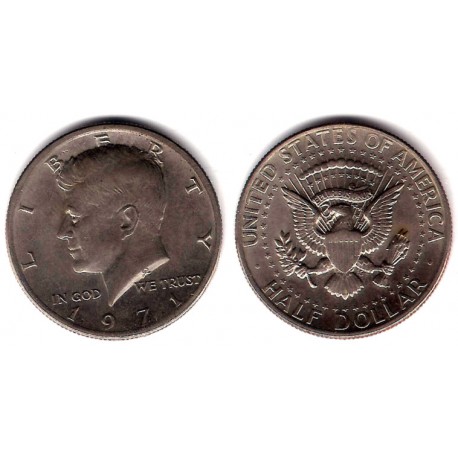 (202b) Estados Unidos de América. 1971. Half Dollar (MBC)