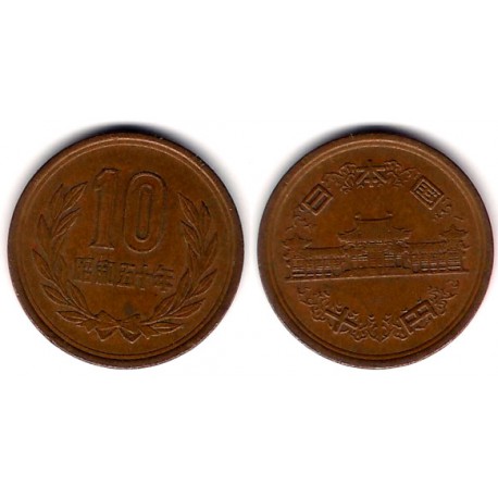 (Y73a) Japón. 1975(50). 10 Yen (MBC)