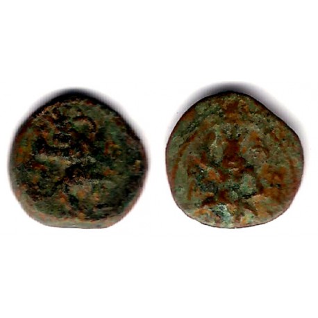 Ebusus (Ibiza). 300-200 a.C. Cuarto de Calco (MBC)