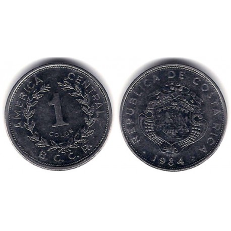 (210.1) Costa Rica. 1984. 1 Colon (MBC)