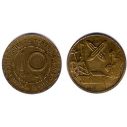 Cooperativa de Teixidors a Mà. 10 Céntimos (MBC+)