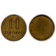 Ficha Comercial o Token. 10 Céntimos (BC)