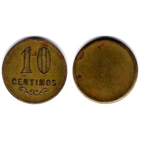 Ficha Comercial o Token. 10 Céntimos (BC)