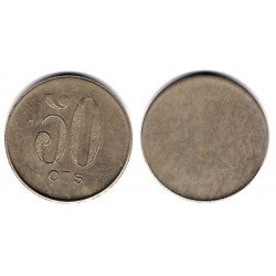 Ficha Comercial o Token. 50 Céntimos (MBC+)
