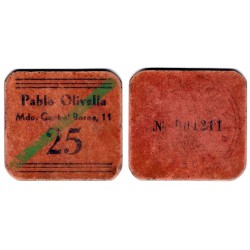 Pablo Olivella. Mdo. Central Borne. 25 (BC)