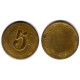 Ficha Comercial o Token. 5 Céntimos (MBC)
