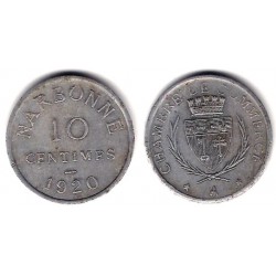 Chambre de Commerce. 1920. 10 Centimes (BC)