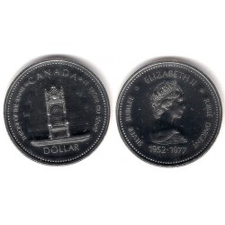 (118) Canadá. 1977. 1 Dollar (Proof) (Plata)