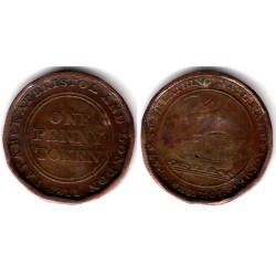 Token Británico. 1811. 1 Penny (BC)