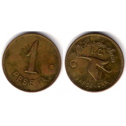 La Hispano Suiza. 1 Peseta (MBC)