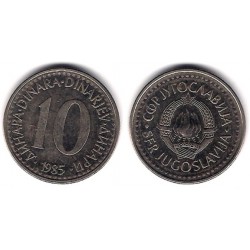 (89) Yugoslavia. 1985. 10 Dinara (MBC)