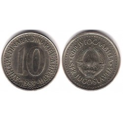 (89) Yugoslavia. 1983. 10 Dinara (MBC+)