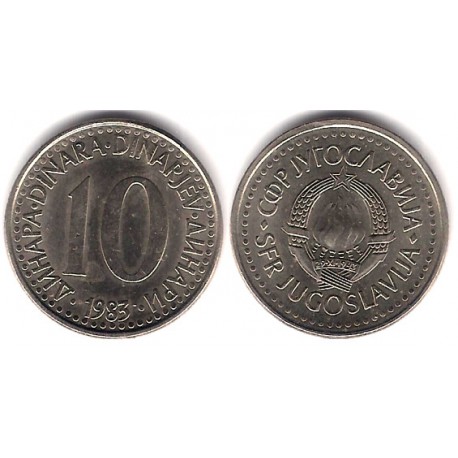 (89) Yugoslavia. 1983. 10 Dinara (MBC+)