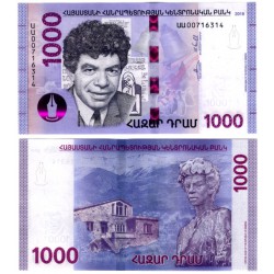 Armenia. 2018. 1000 Dram (SC)