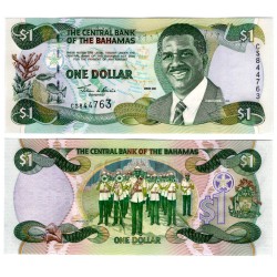 (69) Bahamas. 2001. 1 Dollar (SC)