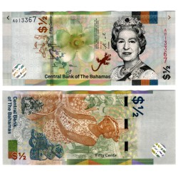(WA77) Bahamas. 2019. 50 Cents (SC)