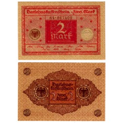 (59) Imperio Alemán (Weimar). 1920. 2 Mark (SC)