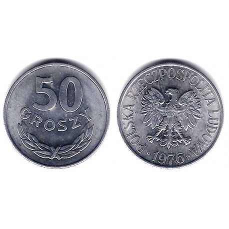 (Y48.1) Polonia. 1976. 50 Groszy (EBC)