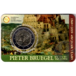 Bélgica. 2019. 2 Euro (SC) Pieter Bruegel
